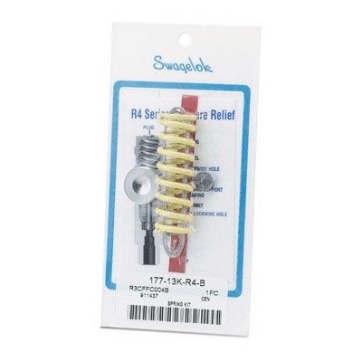 Kit de Mola de Pressão em Aço Inoxidável S17700 Conforme AMS 5678 para Válvula de Alívio Proporcional da Série R4, na Cor Púrpura, para Ajuste de pressão de 750-1500 psig (51,7 to 103 bar).