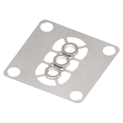316L Stainless Steel Gasket for 3-Port Ultrahigh-Purity IGC II Modular System Surface Mount