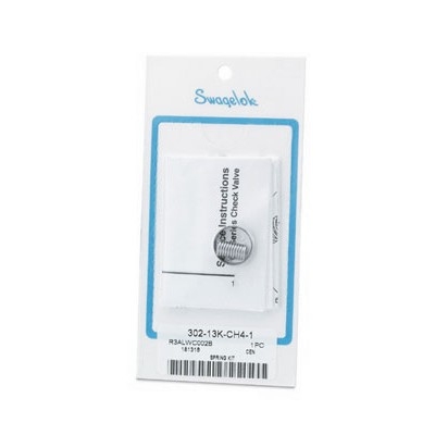 Kit de Mola de Pressão em Aço Inoxidável 302 para Válvula de Retenção Tipo Poppet da Série CH4, Pressão de Abertura de 1 psi (0,07 bar) (vide MS-01-176)