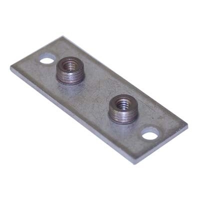 Placa de Solda Alongada em Aço Inoxidável 304 (em Polegadas) para linha de suporte de tubos com 3,94? (100 mm) de comprimento (vide MS-01-109)