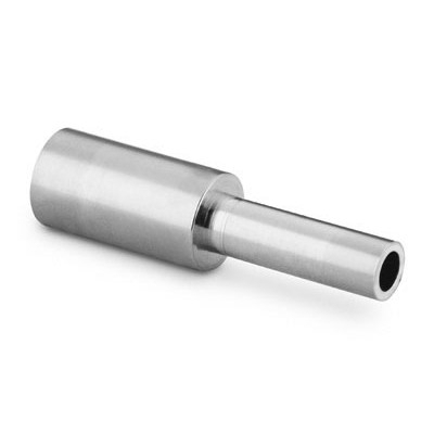 União de Redução em Aço Inoxidável 316L, Métrica, Extremidades: Conexão para Solda de Topo para Tubing (TBW) de 10 mm X 6 mm OD (DE) (vide MS-01-149)