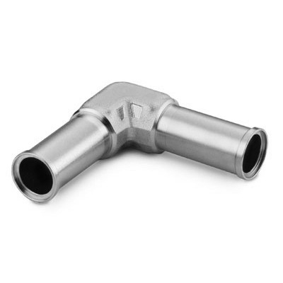 Cotovelo União em Aço Inoxidável 316L para Solda de Topo Automática para Tubo (ATW), Extremidades: 1/4" OD (DE) ((vide MS-01-149)