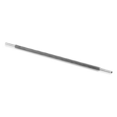 321 Stainless Steel Flexible Tubing, 1/2 in. OD, 1 in. Nominal Produced Flexible Length, XBA Adapter Both Ends