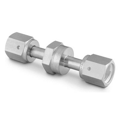 Válvula de Retenção em Aço Inoxidável 316L Série CW para Alta Pureza, Inteiramente Soldada, Extremidades: Conexão VCR Femea de 1/2?, Limpeza SC-01 (vide MS-02-89)