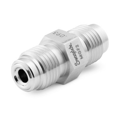 316L VAR VCR Face Seal Fitting, Flow Restrictor, 0.010 in. (0.254 mm) Minimum Nominal Opening