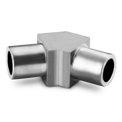 Cotovelo União 45º Micro-Fit® em Aço Inoxidável 316L VAR, Extremidades: Conexão para Solda de Topo para Tubing (TBW) de 3/8? (vide MS-01-149)