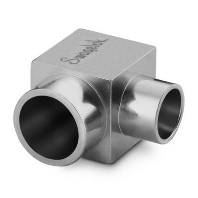 316L VAR Micro-Fit® Reducing Elbow, 1/2 in. x 3/8 in. OD, SC-01 Cleaned
