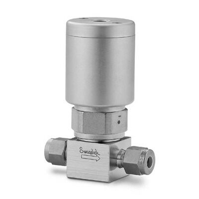 Válvulas Diafragma, DP Series, Ultra Alta Pureza, Alta Pressão (até 3045 psig {210 bar}), Shutoff