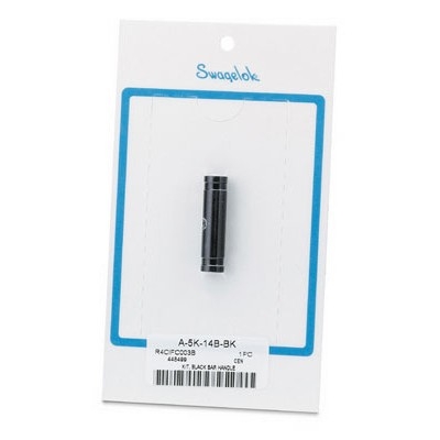 Kit de manopla tipo barra em aluminio anodizado em preto, para válvulas da série 1