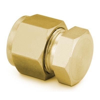 Tampão em Latão para Conexão Swagelok (Dupla Anilha) para Tubo de 1/16" OD (DE) (vide MS-01-140)