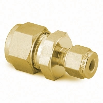 Brass Swagelok Tube Fitting, Reducing Union, 15 mm x 12 mm Tube OD