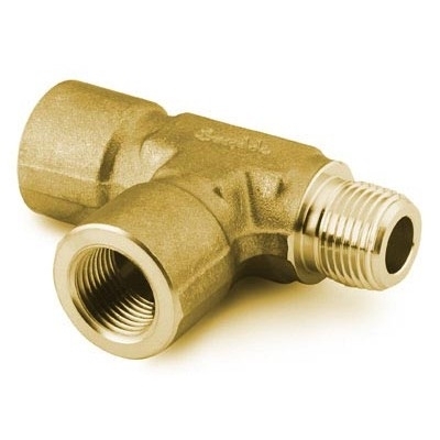 Te Uniao em Latao, Extremidades: Rosca NPT Femea de 1/4" (vide MS-01-147)