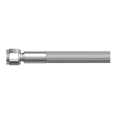 Brass VCO O-Ring Face Seal Fitting, Tube Socket Weld Gland, 1/4 in. VCO Fitting x 1/4 in. Tube OD
