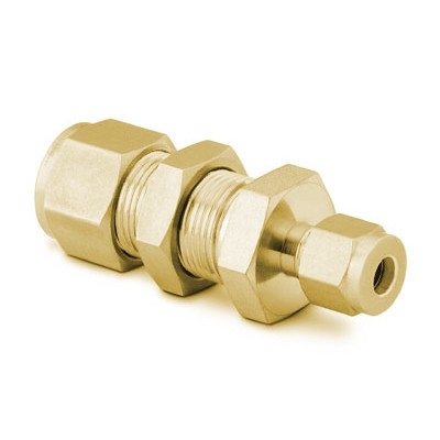 União de Redução para Painel em Latão, Extremidades: Conexão Swagelok (Dupla Anilha) para Tubo de 3/8? OD (DE) X Conexão Swagelok (Dupla Anilha) para Tubo de 1/4" OD (DE) (vide MS-01-140)