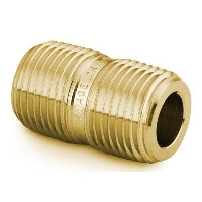 Niple Redondo em Latão para Rosca NPT Macho de 1/2" (vide MS-01-147)