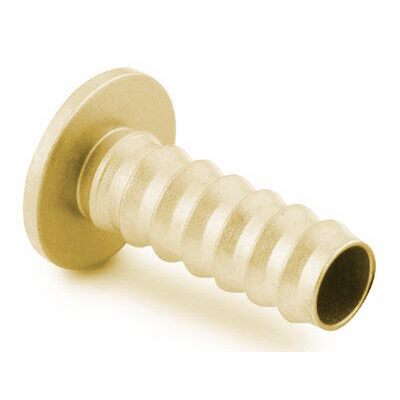Inserto em Latão para Tubo de Plástico Macio de 3/16° ID (DI) e 3/8" OD (DE) (vide MS-01-140)