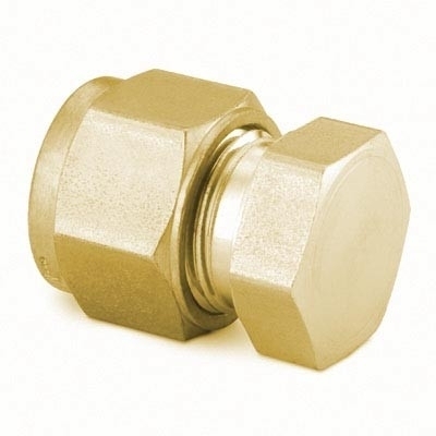 Tampão em Latão para Conexão Swagelok (Dupla Anilha) para Tubo de 8 mm OD (DE) (vide MS-01-140)
