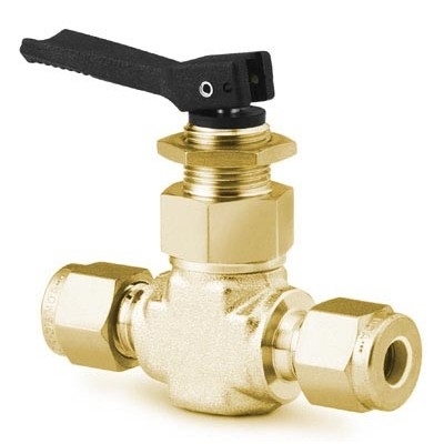 Válvula Tipo Toggle em Latão Série OG, Extremidades: Conexão Swagelok (Dupla Anilha) para Tubo de 1/8? OD (DE) (vide MS-01-54)