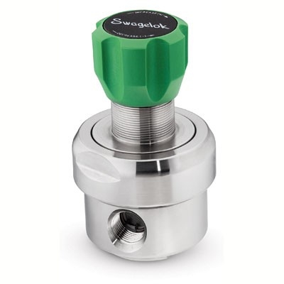 Regulador de Pressão, Série KPF, em Aço Inoxidável 316, Sensor Tipo Pistão em Aço Inoxidável 316, Pressão Máxima na Entrada de 6000 psig (413 bar), Faixa de Controle de Pressão de 0 a 2000 psig (0 a 137 bar), Temperatura de Trabalho até 80ºC,Conexões