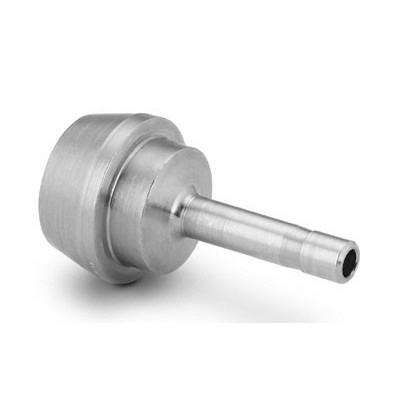 Port Connector de Redução em Liga 400/R-405 para Redução de Porta, Extremidades: Port Connector de 1/4? OD (DE) X Adaptador para Tubo de 1/8? OD (DE) (vide MS-01-140)