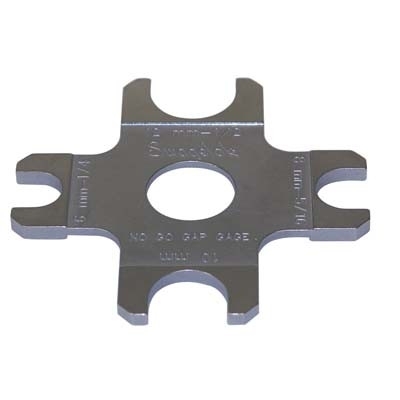 Calibrador de Folgas de 6 mm, 8 mm, 10 mm e 12 mm para Porcas Femeas (vide MS- 01-169)