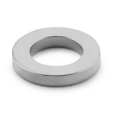 Arruela de Vedação (Gasket) em Níquel para Conexões com Rosca BSP Paralela (RG) de 1/4" (exemplo: Manômetros) (vide MS-01-147)
