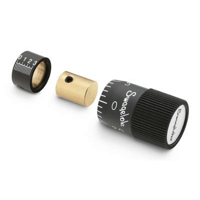 Kit de Manopla Vernier em Nylon para Válvula Micrométrica de Médio e Alto Fluxo (vide MS-01-142)