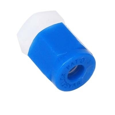 Tampão em PFA para Conexão Swagelok (Dupla Anilha) para Tubo de 3/8" OD (DE) (vide MS-01-05)