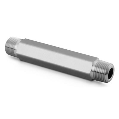 Niple longo em aco carbono