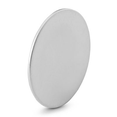 316L SS VCR Face Seal Fitting, 3/4 in. Silver-Plated Blind Gasket, Non-Retained Style