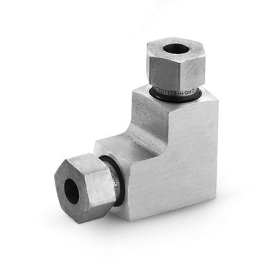 316 SS Swagelok Medium-Pressure Tube Fitting, 90° Union Elbow, 3/4 in.  Tube OD