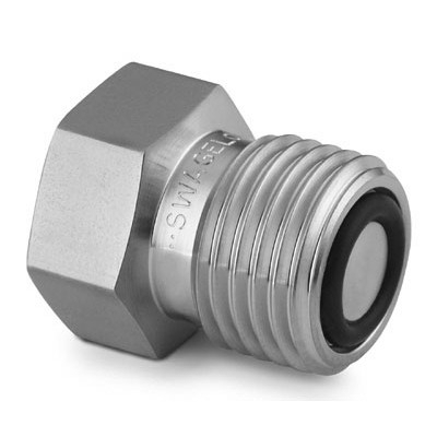 316 SS VCO O-Ring Face Seal Fitting, 1 in. Blind Body