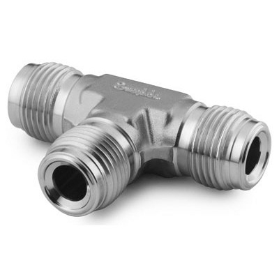 316 SS VCR Face Seal Fitting, 1 in. Union Tee