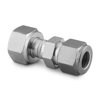 316 SS VCO O-Ring Face Seal Fitting, Swagelok Tube Fitting Connector, 1 in. Female VCO Fitting x 1 in. Swagelok Tube Fitting