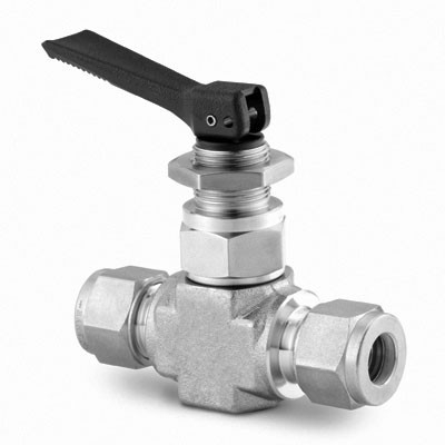 Válvula Tipo Toggle em Aço Inoxidável Série 1G, Extremidades: Conexão Swagelok (Dupla Anilha) para Tubo de 10 mm OD (DE) (vide MS-01-54)