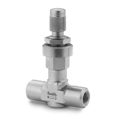 Válvula Micrométrica em Aço Inoxidável Série M para Médio Fluxo, Extremidades: Rosca NPT Femea de 1/8? (vide MS-01-142)