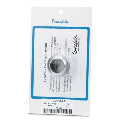 Kit de Reposição da Esfera em Aço Inoxidável para Válvula de Esfera Série 67 (vide MS-01-146)