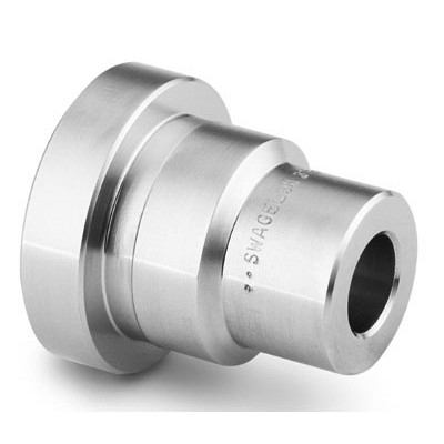Redutor de Conexão VCO com Vedação Facial através de O-ring, em Aço Inoxidável, Extremidades: VCO de1/4" X  Tubo Suporte para Solda Tipo Encaixe para Tubo (TSW) de 1/8" (vide MS-01-28)