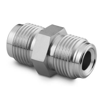 316 SS VCR Face Seal Fitting, Male NPT Connector Body, 1/4 in. VCR x 1/2 in. MNPT