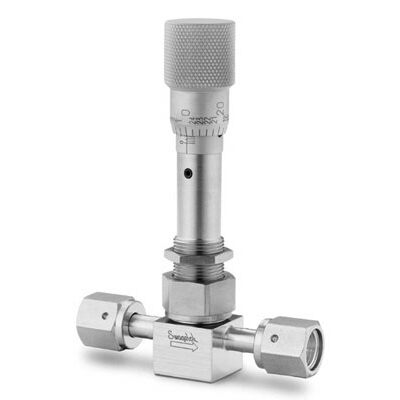 Válvulas Seladas por Fole, Válvula Micrométrica Selada por Fole, Manual