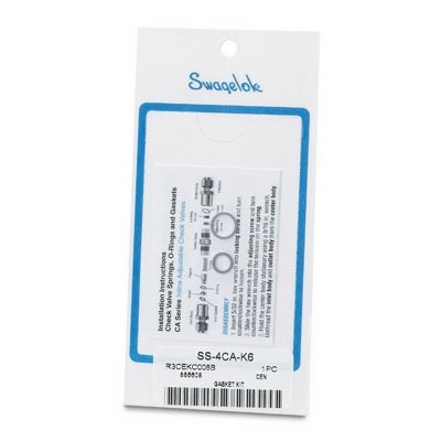 Kit de Gasket (Entrada e Saída) em Aço Inoxidável 316/A240 revestido em PTFE para Válvula de Retenção Tipo Poppet Série C e CA.