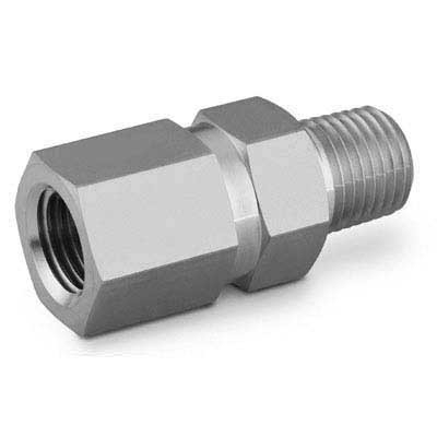 Série CP - Valvula de retenção em aço inox, extremidades: 1/4" NPT femea x 1/4" NPT macho, pressão de abertura de 1psig.