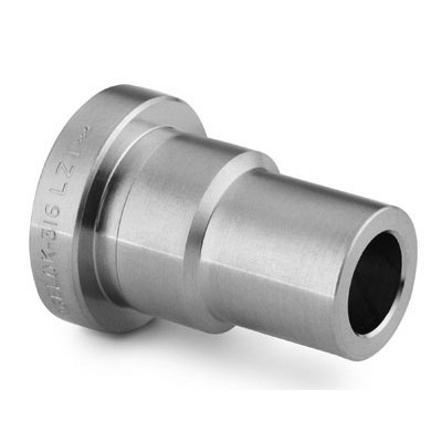 Corpo de Conexão VCO com Vedação Facial através de O-Ring, em Aço Inoxidável, Extremidades: VCO de 1/2 X Solda de Topo para Tubo (TBW) de 1/4 (vide MS-01-28)