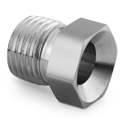 316 SS VCR Face Seal Fitting, 1/2 in. Male Nut, SC-01 Cleaned and Double-Bagged