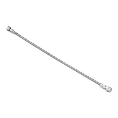 Mangueira em PTFE com Malha em Aço Inoxidável Montada, Série BH, Extremidades: VCO em Aço Inoxidável com 1/2?, Tamanho Nominal da Mangueira: 13/32? e Comprimento de 48? (vide MS-01-167)