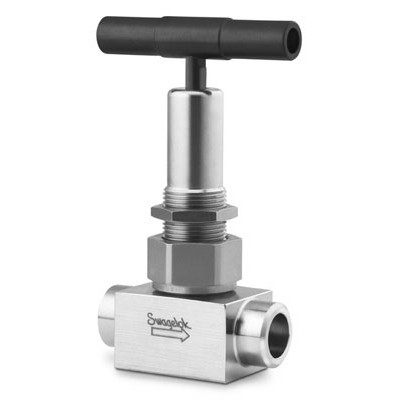 Válvula com Vedação por Fole em Aço Inoxidável Série BW, Soldada, Haste com Ponta Esférica Não-Rotativa, Extremidades: Conexão para Solda Tipo Encaixe para Tubing (TSW) de 1/2? OD (DE) OU Conexão para Solda de Topo para Tubing (TBW) de 3/4? OD (DE) O