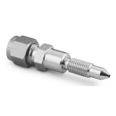 SS Swagelok Tube Fitting, DP Transmitter Calibration Fitting, 8 mm Tube OD x M14 X 1.0 Metric Thread