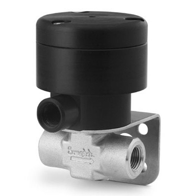 Válvula Tipo Toggle em Aço Inoxidável Série 92, Extremidades: Rosca NPT Femea de 1/8", Atuador NC (vide MS-01-54)