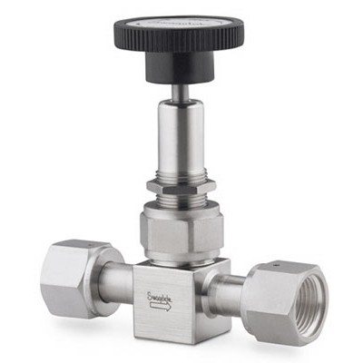 Válvula com Vedação por Fole em Aço Inoxidável 316L Série BN para Alta Pureza, Extremidades: Conexão VCR Femea de 1/2? (vide MS-01-94)