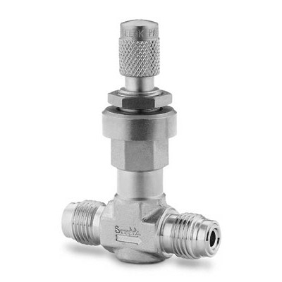 Válvula Micrométrica em Aço Inoxidável Série M para Médio Fluxo, Extremidades: Conexão VCR de Macho de 1/4? (vide MS-01-142)